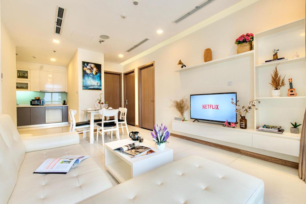Mott Haven Apart - Vinhomes Central Park, Landmark 81 Area & Ice Rink Ho Chi Minh-byen Eksteriør bilde