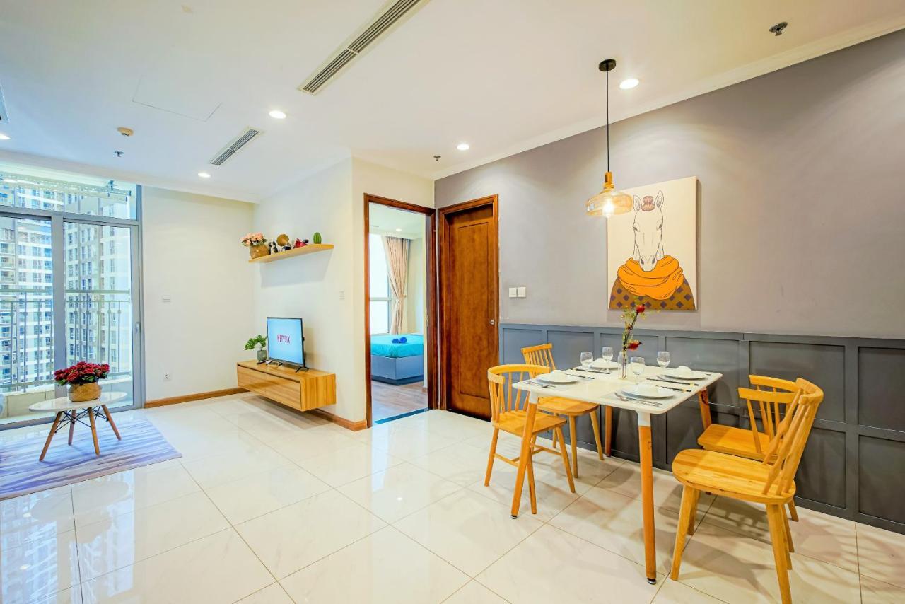 Mott Haven Apart - Vinhomes Central Park, Landmark 81 Area & Ice Rink Ho Chi Minh-byen Eksteriør bilde