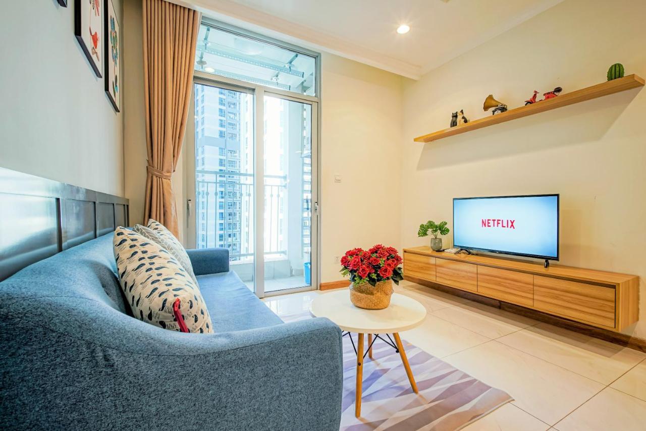 Mott Haven Apart - Vinhomes Central Park, Landmark 81 Area & Ice Rink Ho Chi Minh-byen Eksteriør bilde