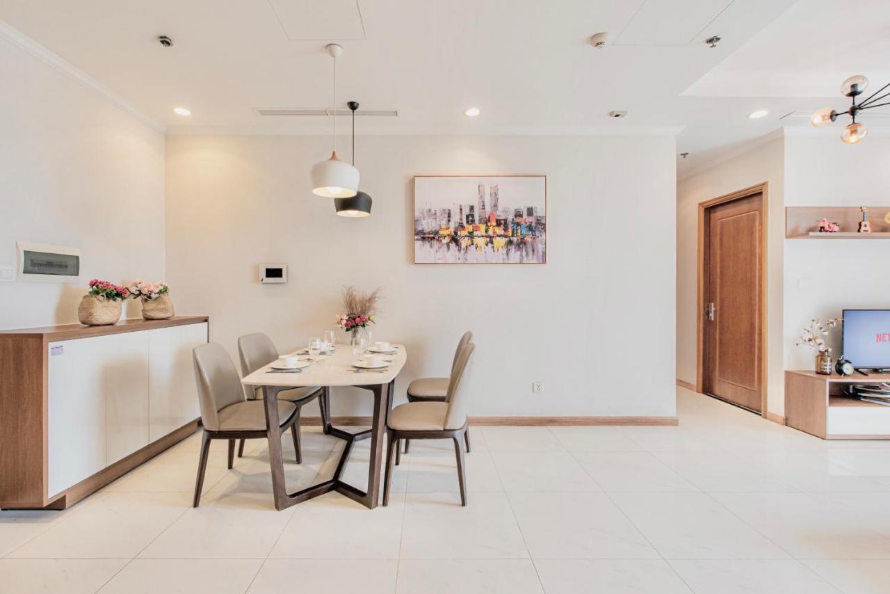 Mott Haven Apart - Vinhomes Central Park, Landmark 81 Area & Ice Rink Ho Chi Minh-byen Eksteriør bilde