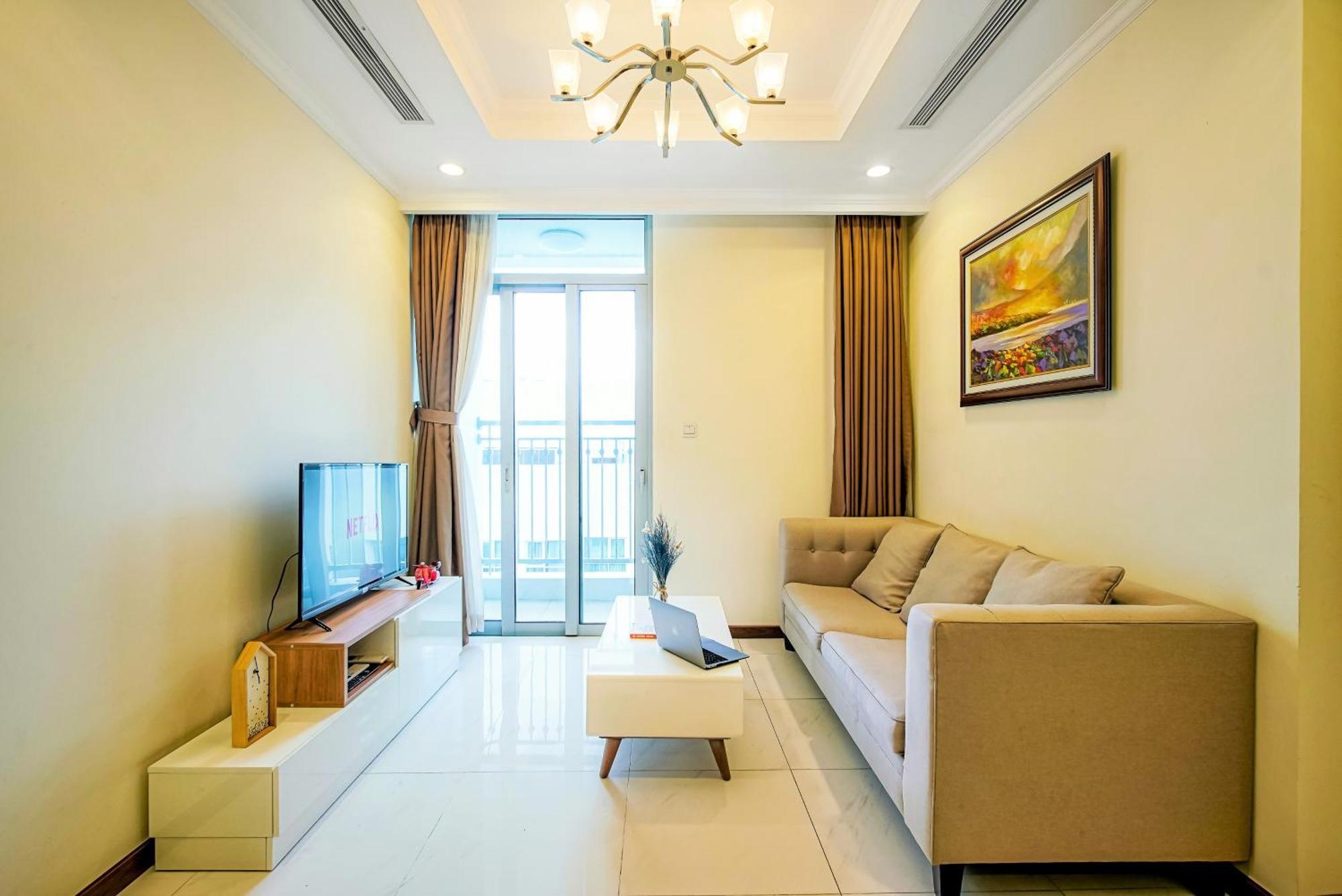 Mott Haven Apart - Vinhomes Central Park, Landmark 81 Area & Ice Rink Ho Chi Minh-byen Eksteriør bilde