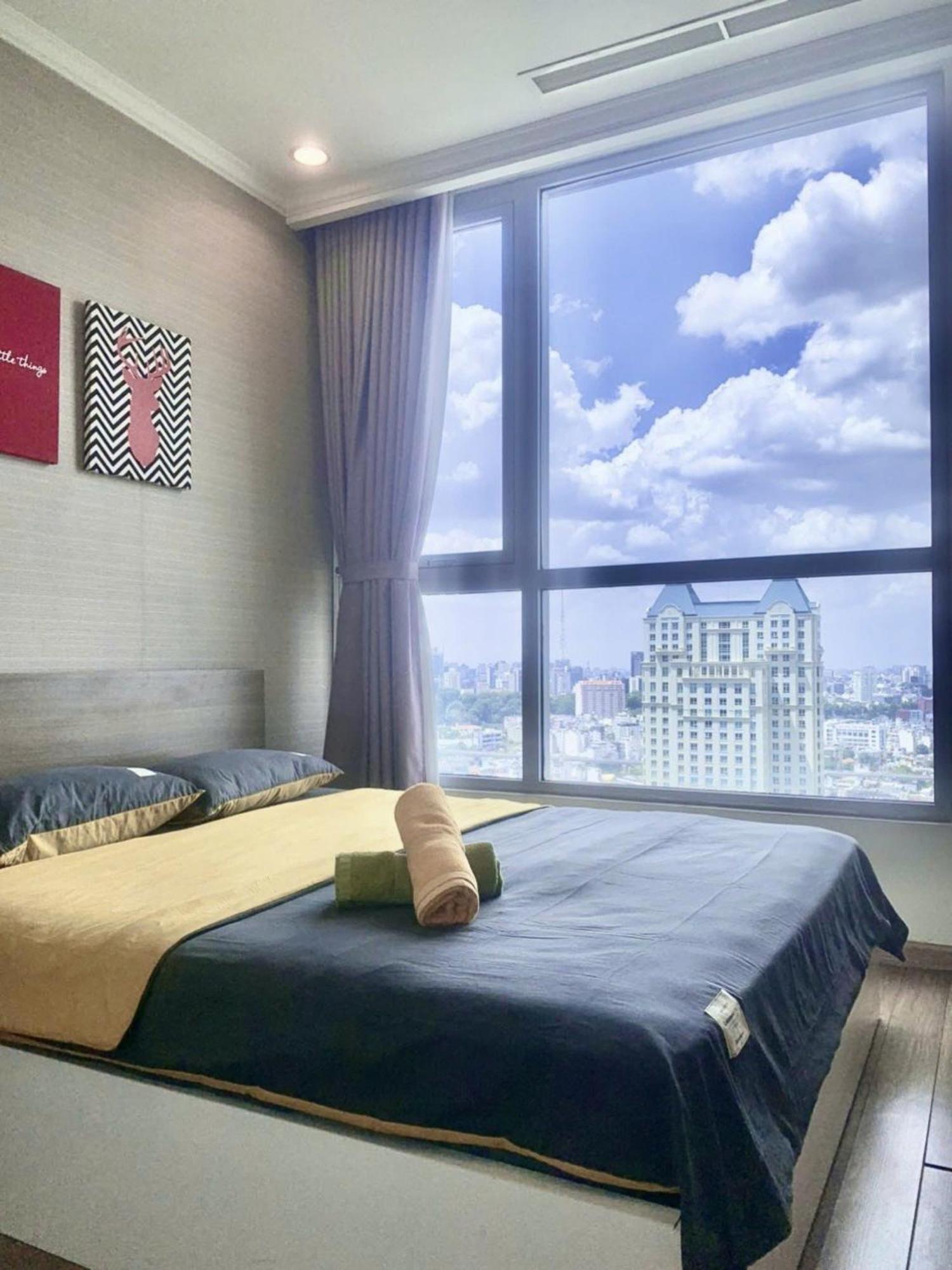 Mott Haven Apart - Vinhomes Central Park, Landmark 81 Area & Ice Rink Ho Chi Minh-byen Eksteriør bilde